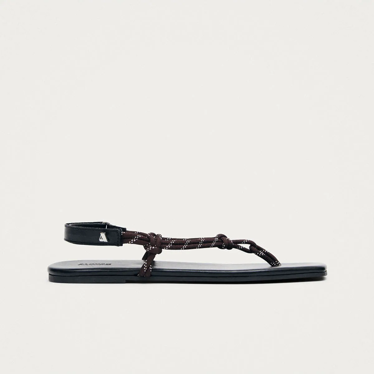 Amelya Brown Leather Sandals sold by Alohas product image thumbnail 3