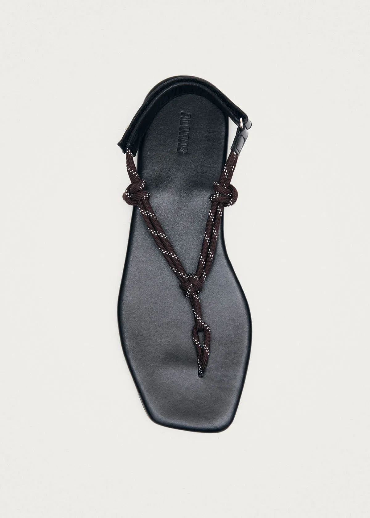 Amelya Brown Leather Sandals sold by Alohas product image thumbnail 5