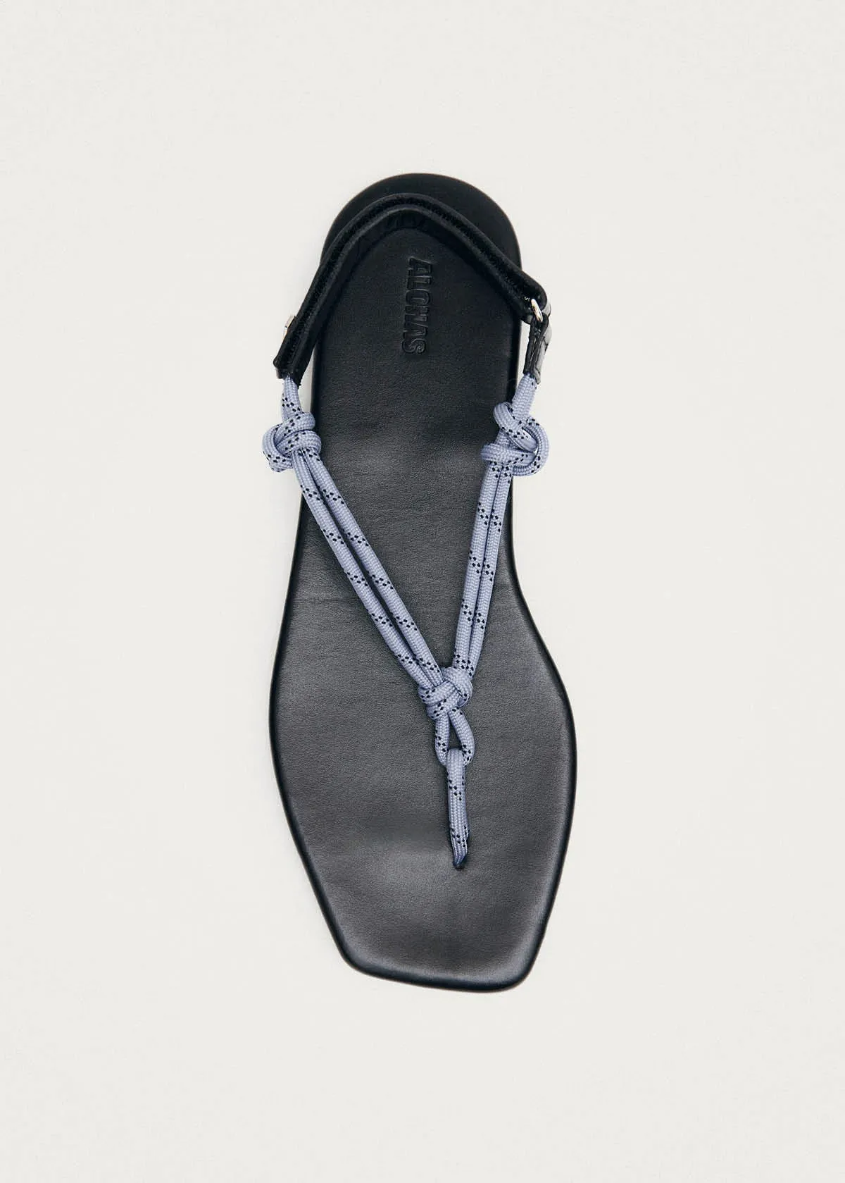 Amelya Blue Leather Sandals sold by Alohas product image thumbnail 5