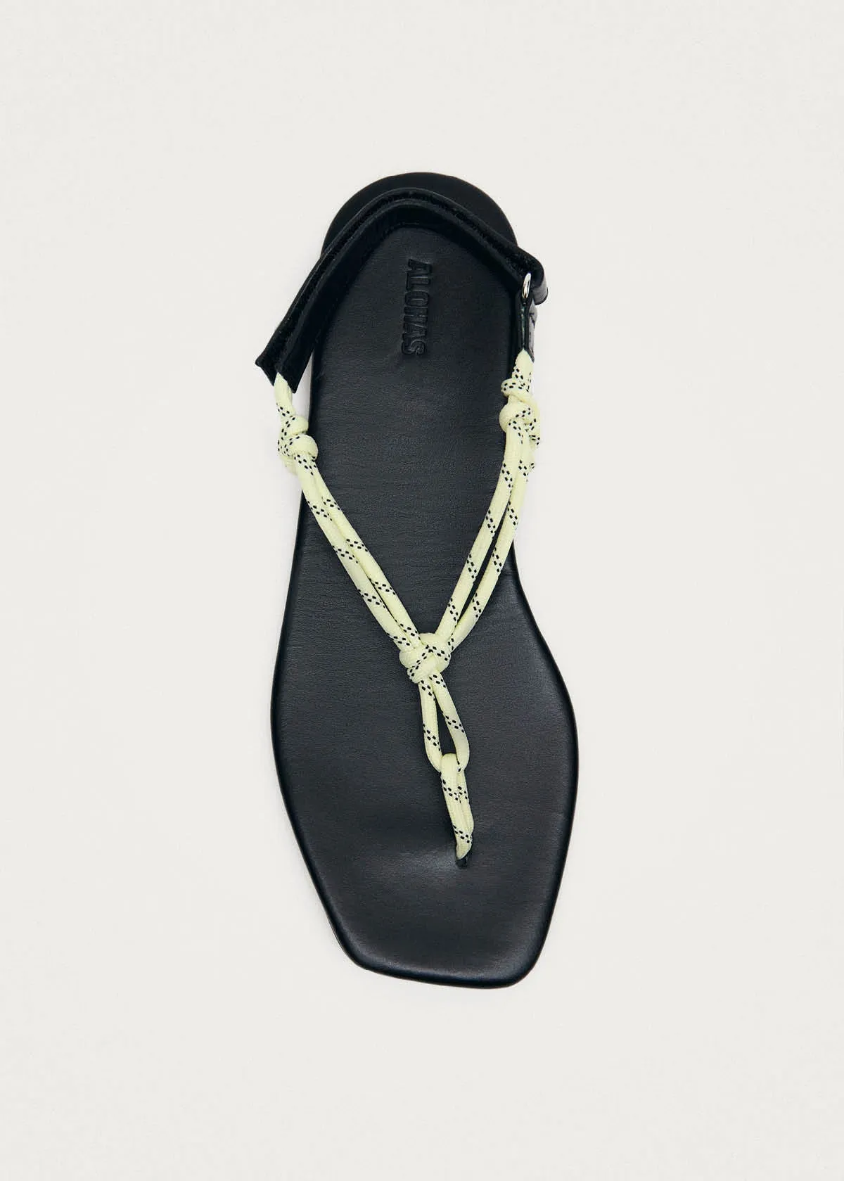 Amelya Yellow Leather Sandals sold by Alohas product image thumbnail 5