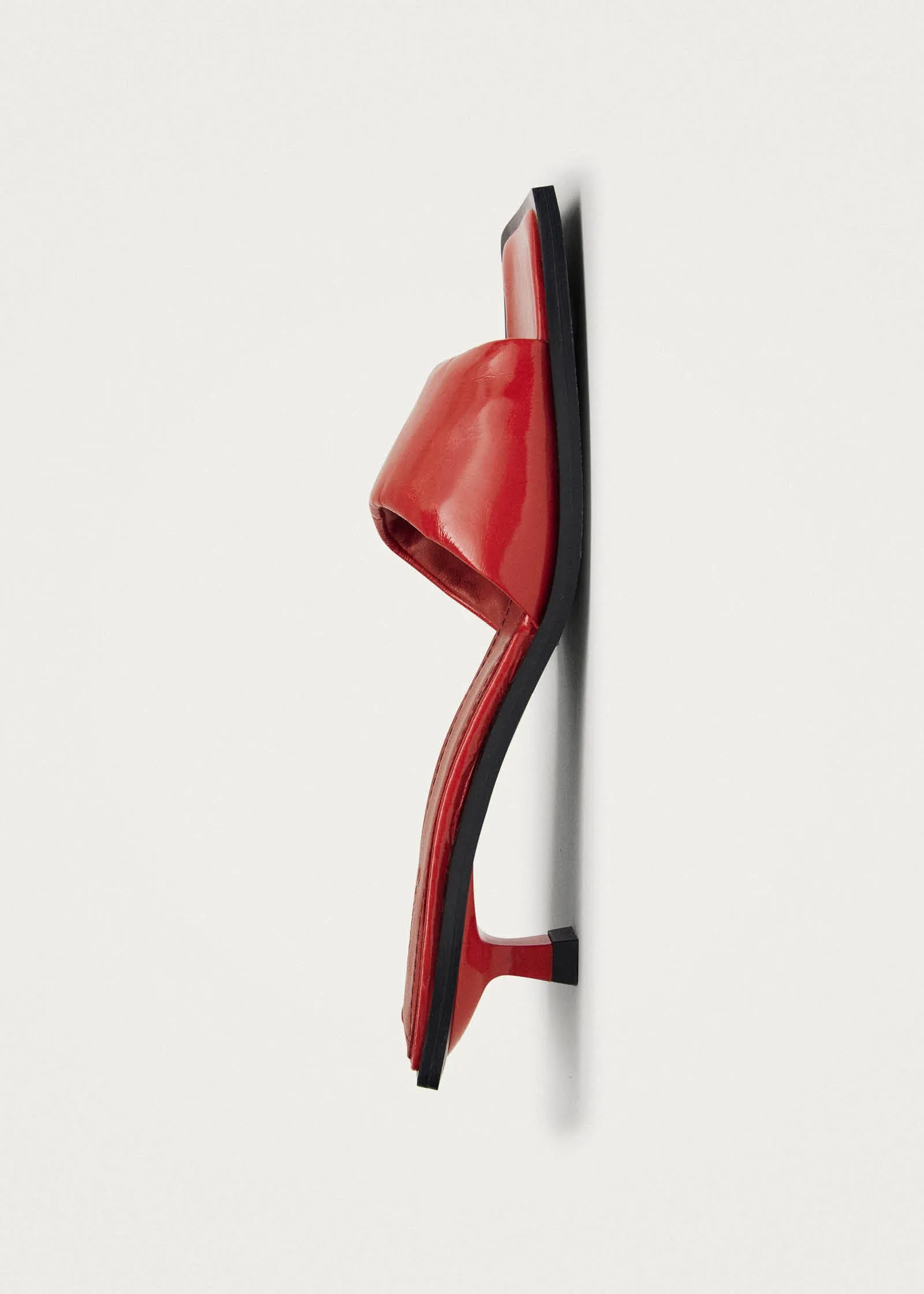 Kia Patent Red Leather Sandals sold by Alohas product image thumbnail 4
