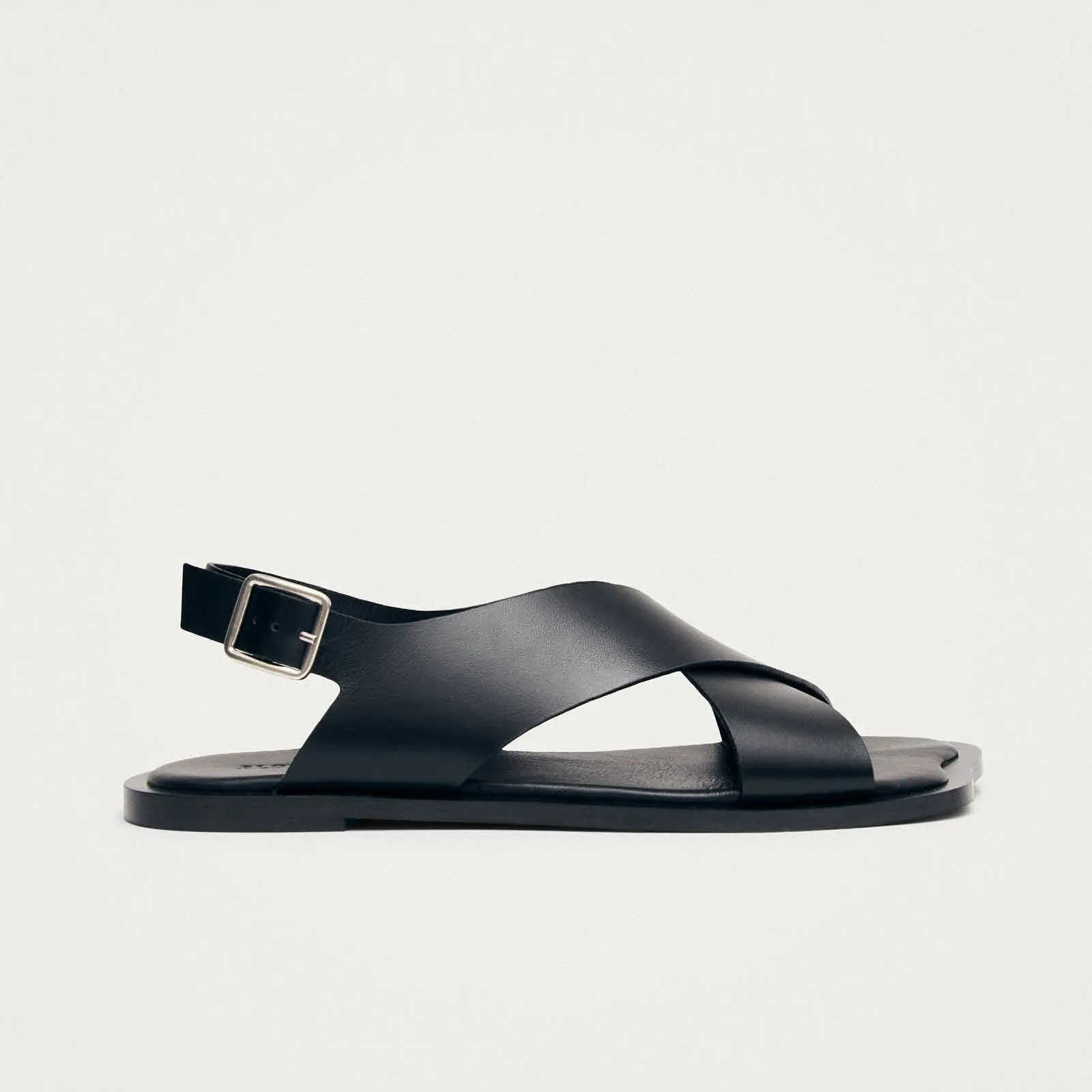 Nalu Black Leather Sandals sold by Alohas product image thumbnail 3