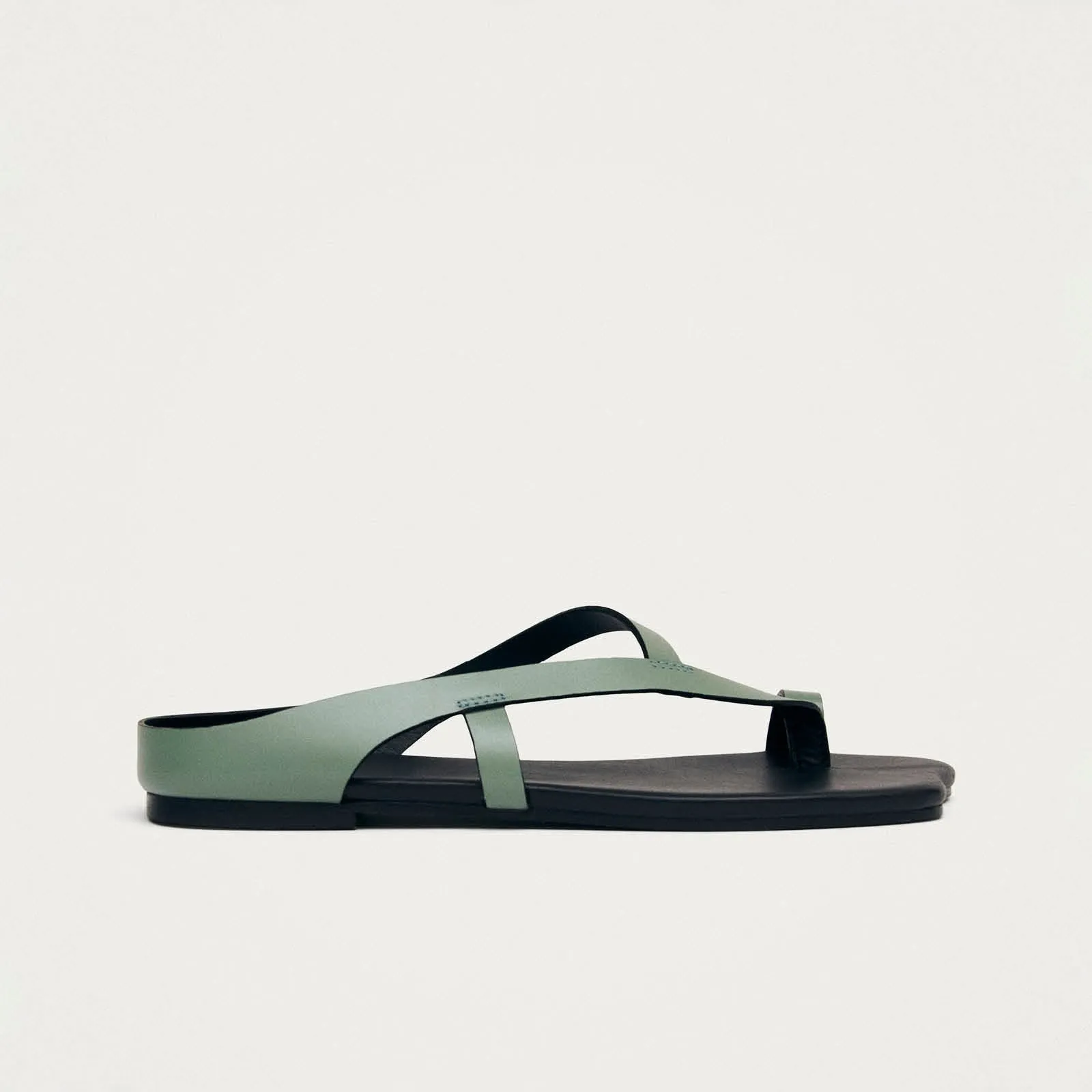 Dawn Green Leather Sandals sold by Alohas product image thumbnail 3
