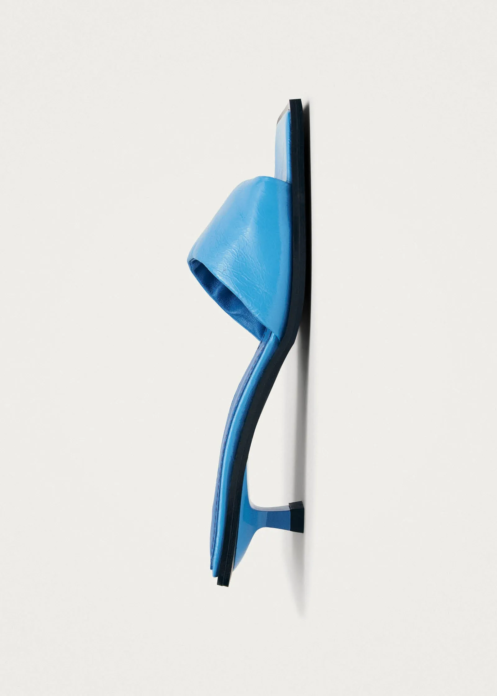 Kia Patent Blue Leather Sandals sold by Alohas product image thumbnail 4