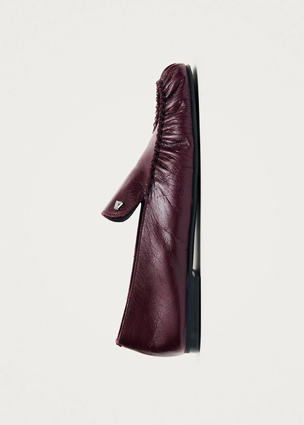 Gabe Rift Burgundy Leather Loafers sold by Alohas product image thumbnail 4