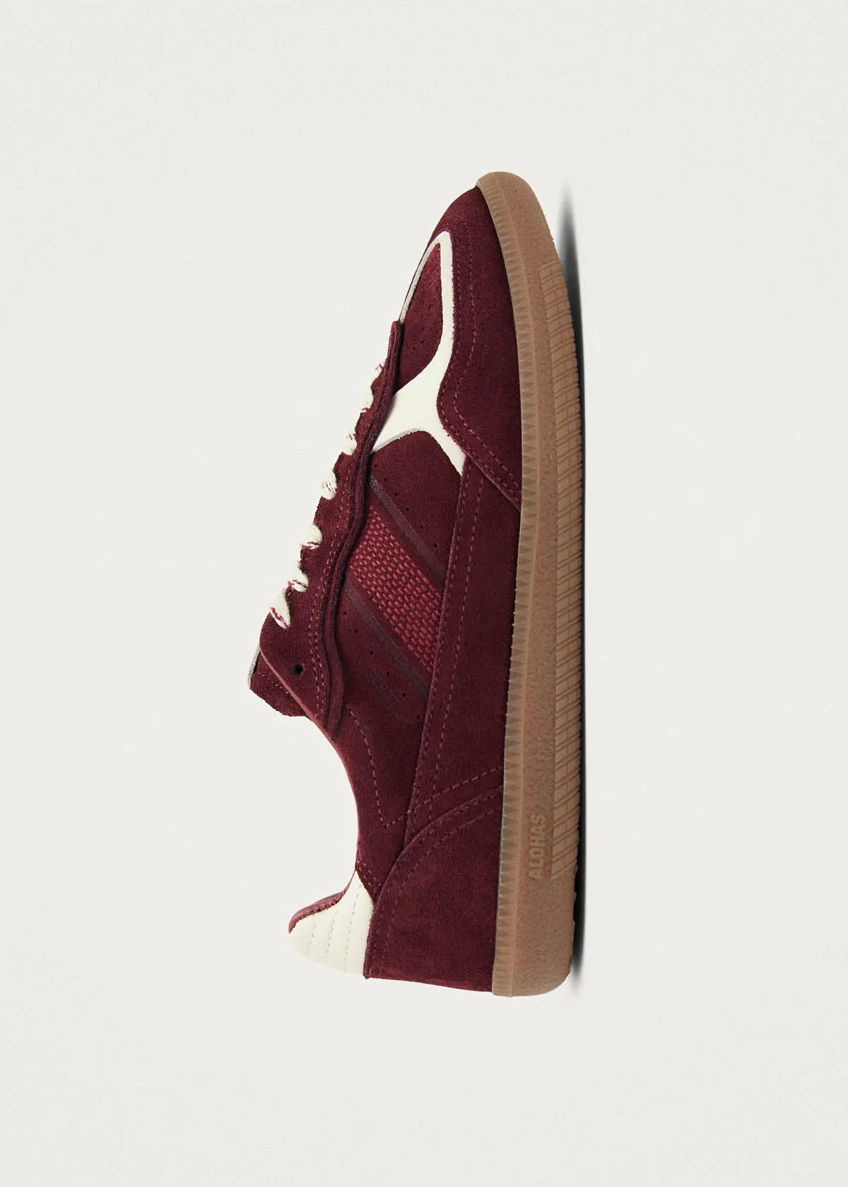 Tb.490 Rife Burgundy Beige Leather Sneakers sold by Alohas product image thumbnail 4