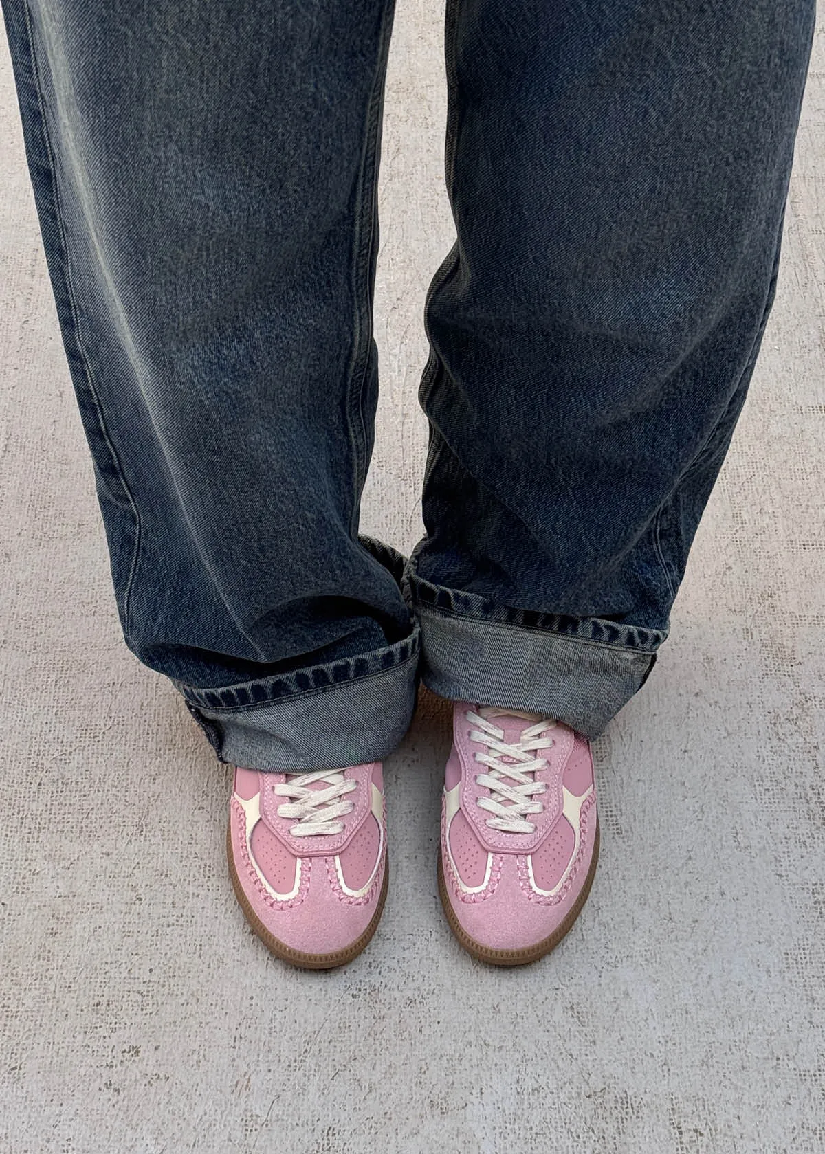 Tb.490 Recycled Pink Leather Sneakers sold by Alohas product image thumbnail 2