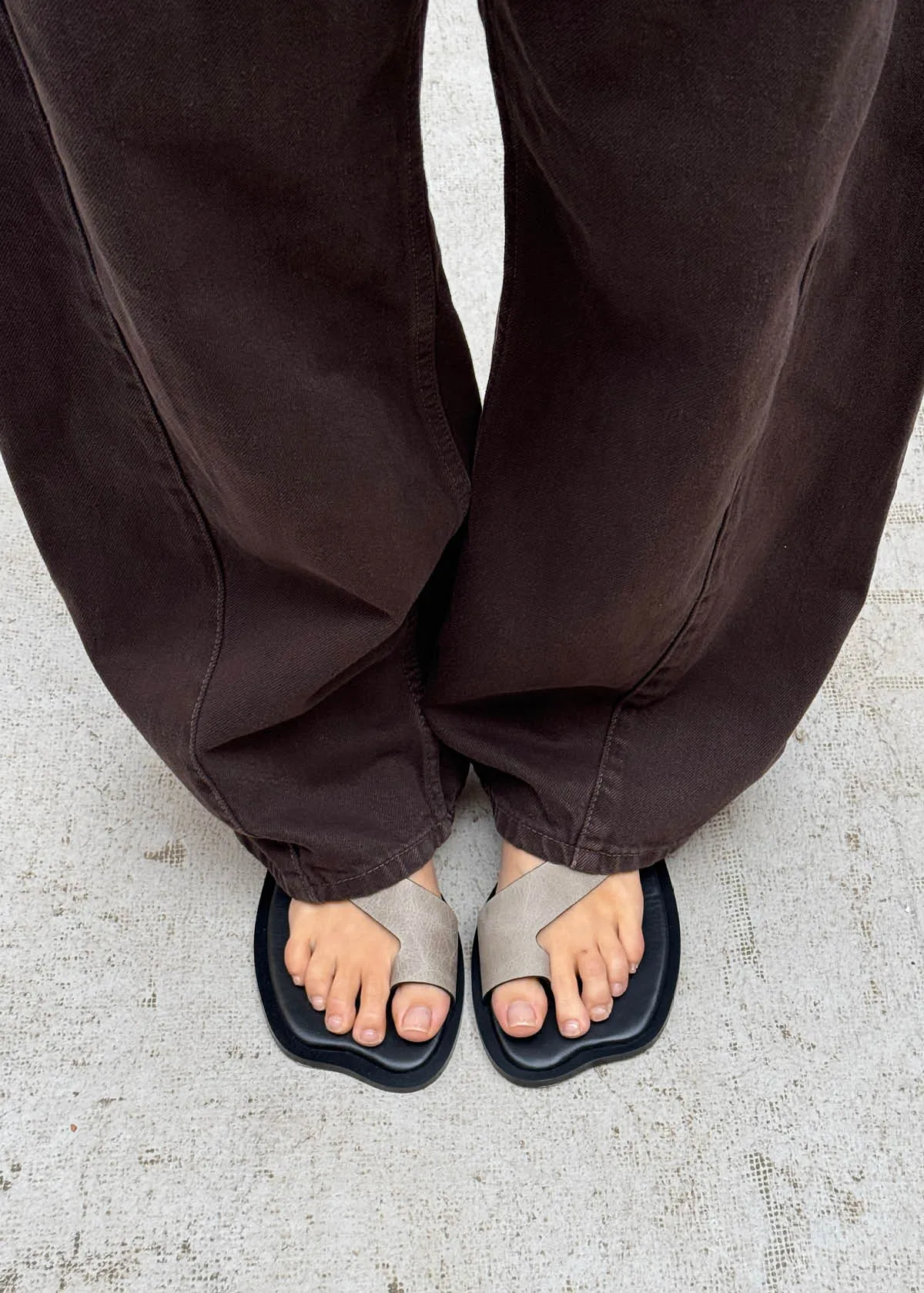 Honu Vintage Grey Leather Sandals sold by Alohas product image thumbnail 2