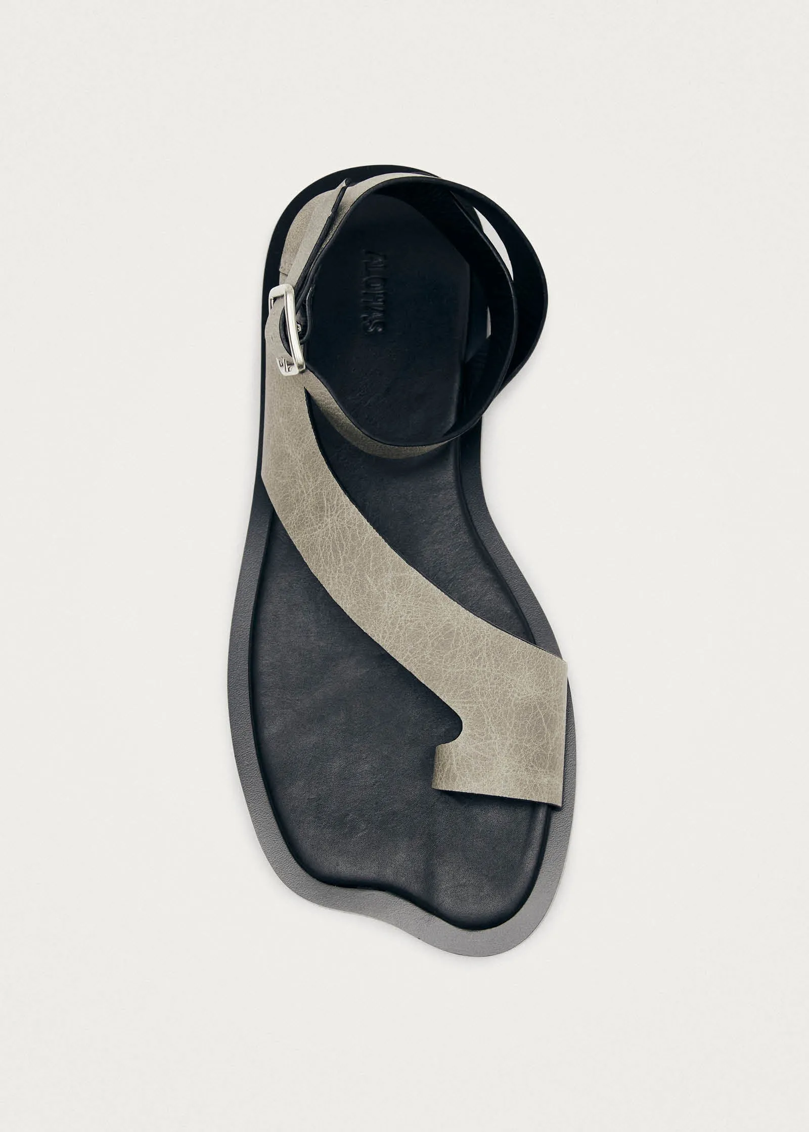 Honu Vintage Grey Leather Sandals sold by Alohas product image thumbnail 5