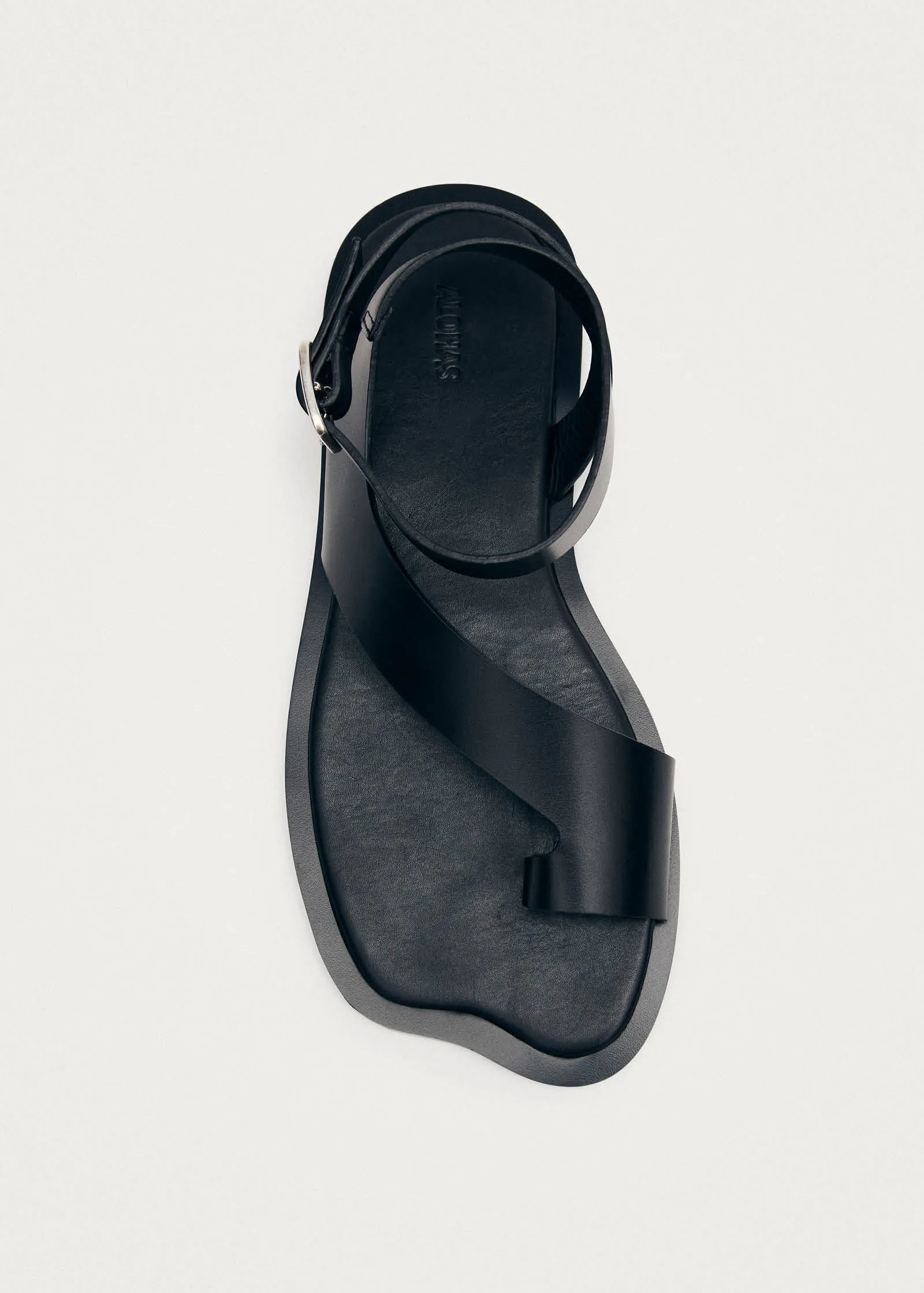 Honu Black Leather Sandals sold by Alohas product image thumbnail 5