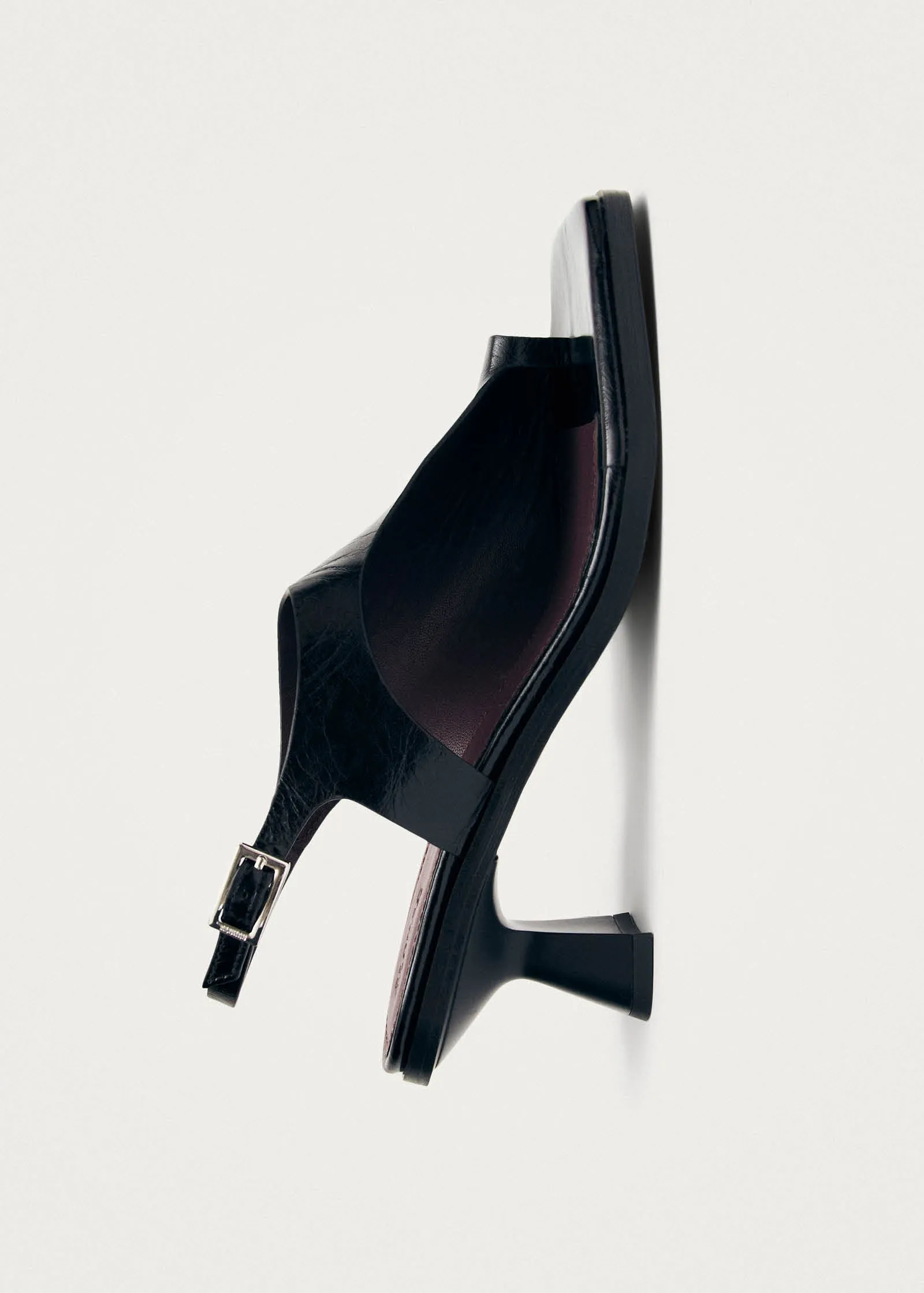 Mahina Rift Black Leather Sandals sold by Alohas product image thumbnail 4