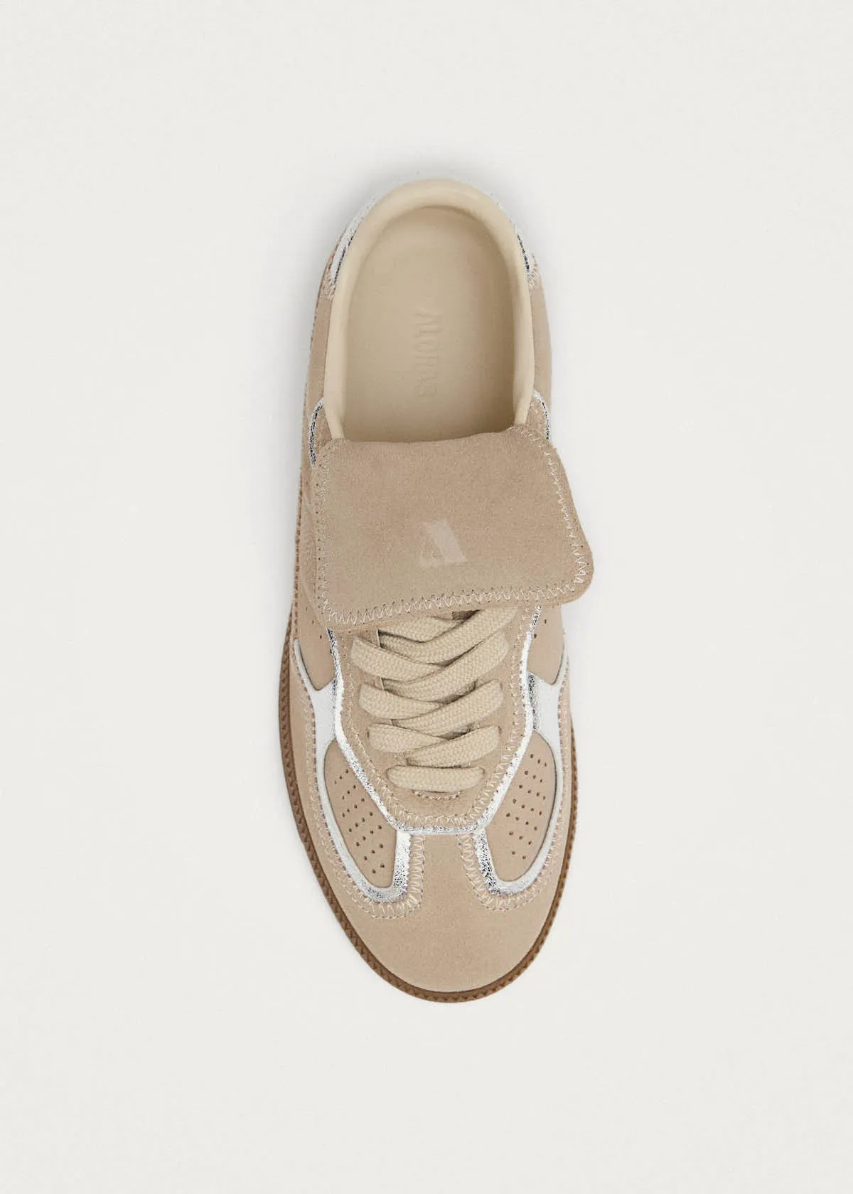 Tb.490 Club Rife Shimmer Beige Leather Sneakers sold by Alohas product image thumbnail 5