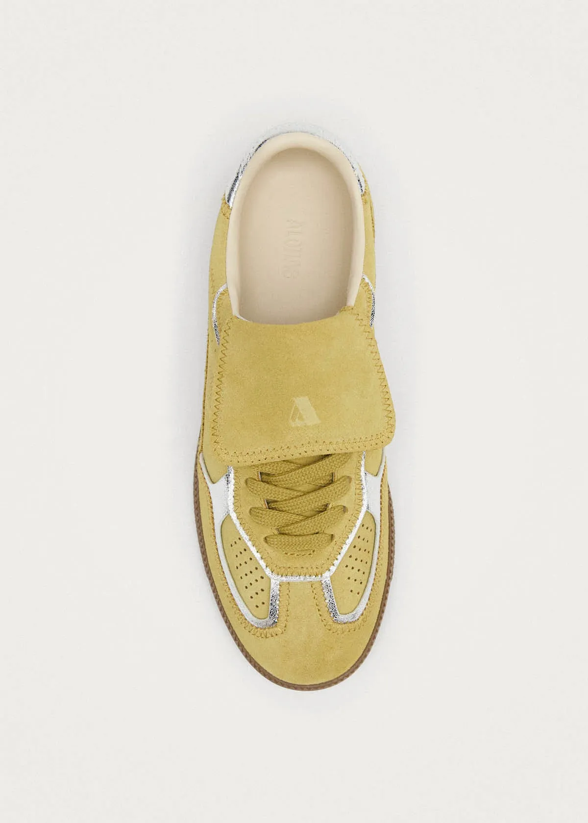 Tb.490 Club Rife Shimmer Pale Yellow Leather Sneakers sold by Alohas product image thumbnail 5