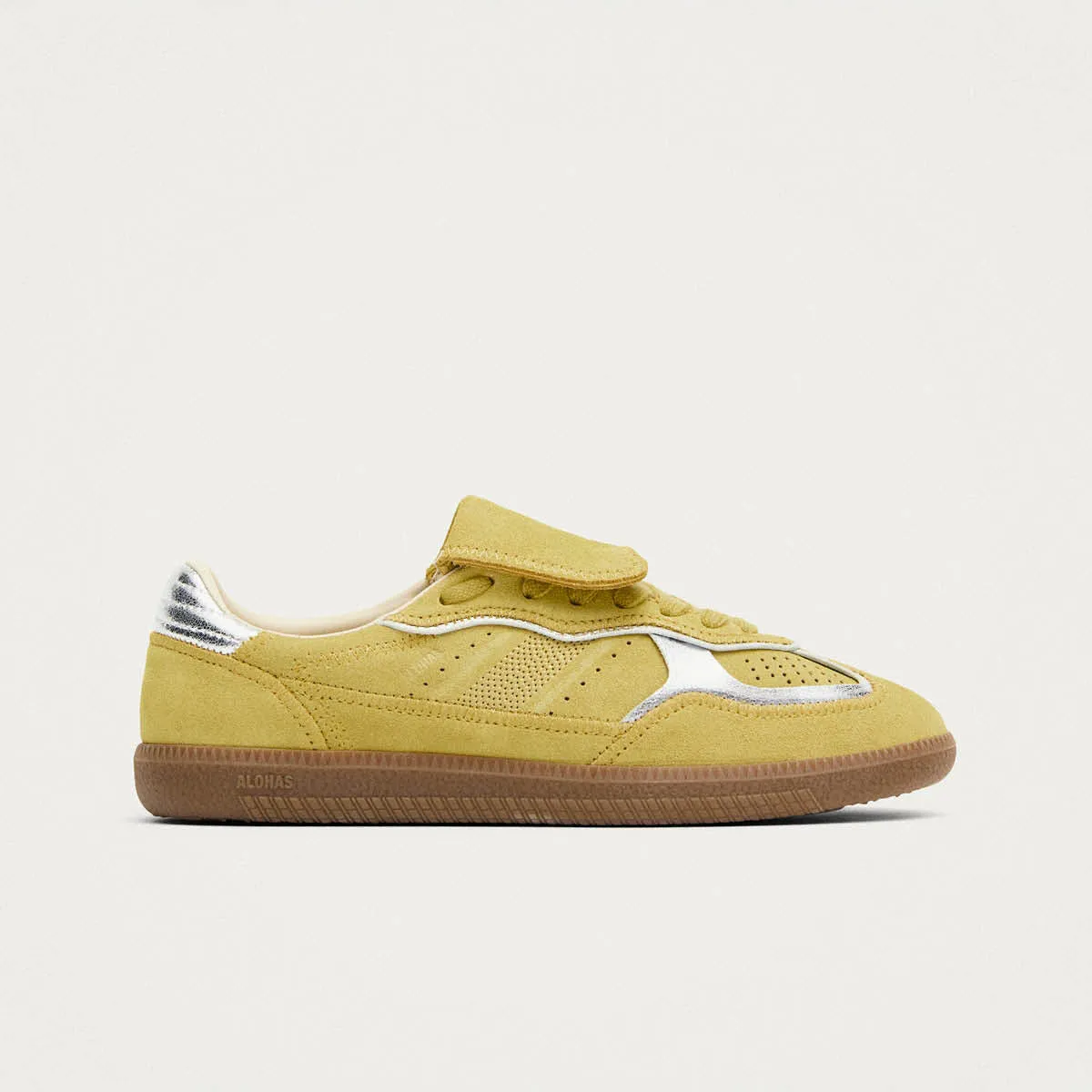 Tb.490 Club Rife Shimmer Pale Yellow Leather Sneakers sold by Alohas product image thumbnail 3