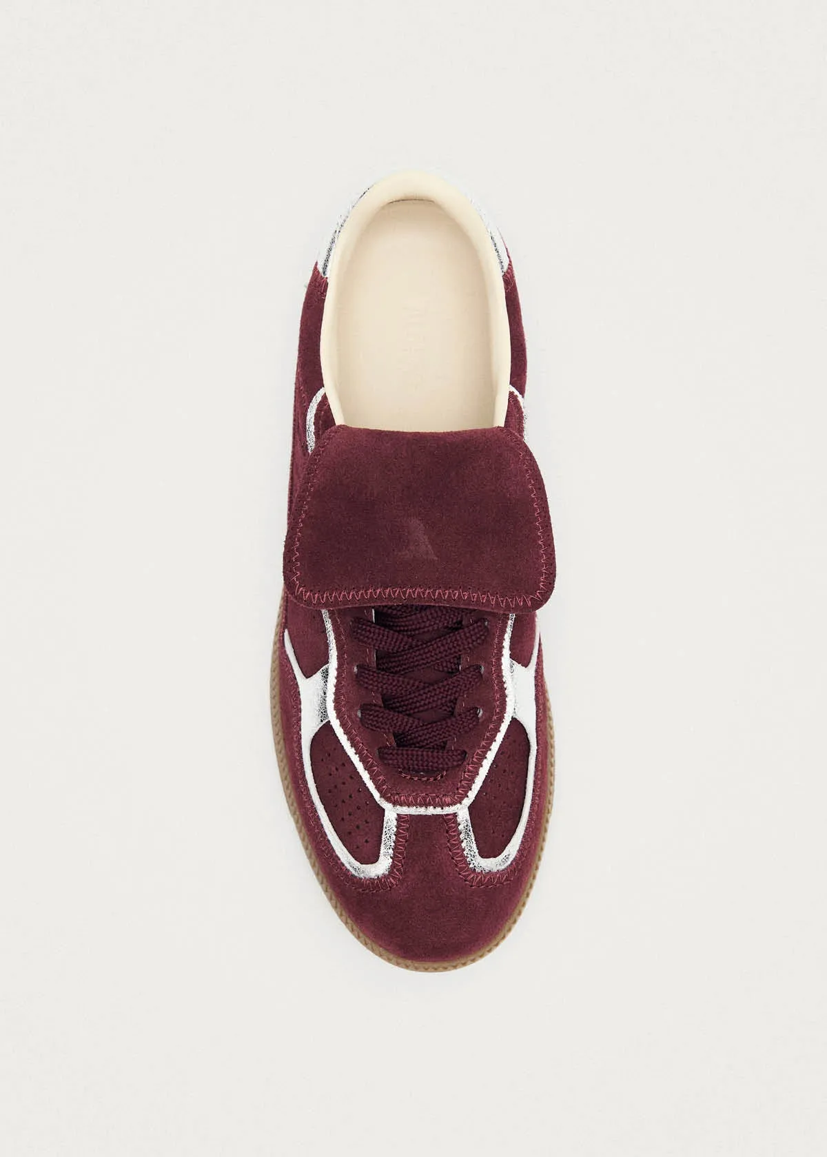Tb.490 Club Rife Shimmer Burgundy Leather Sneakers sold by Alohas product image thumbnail 5