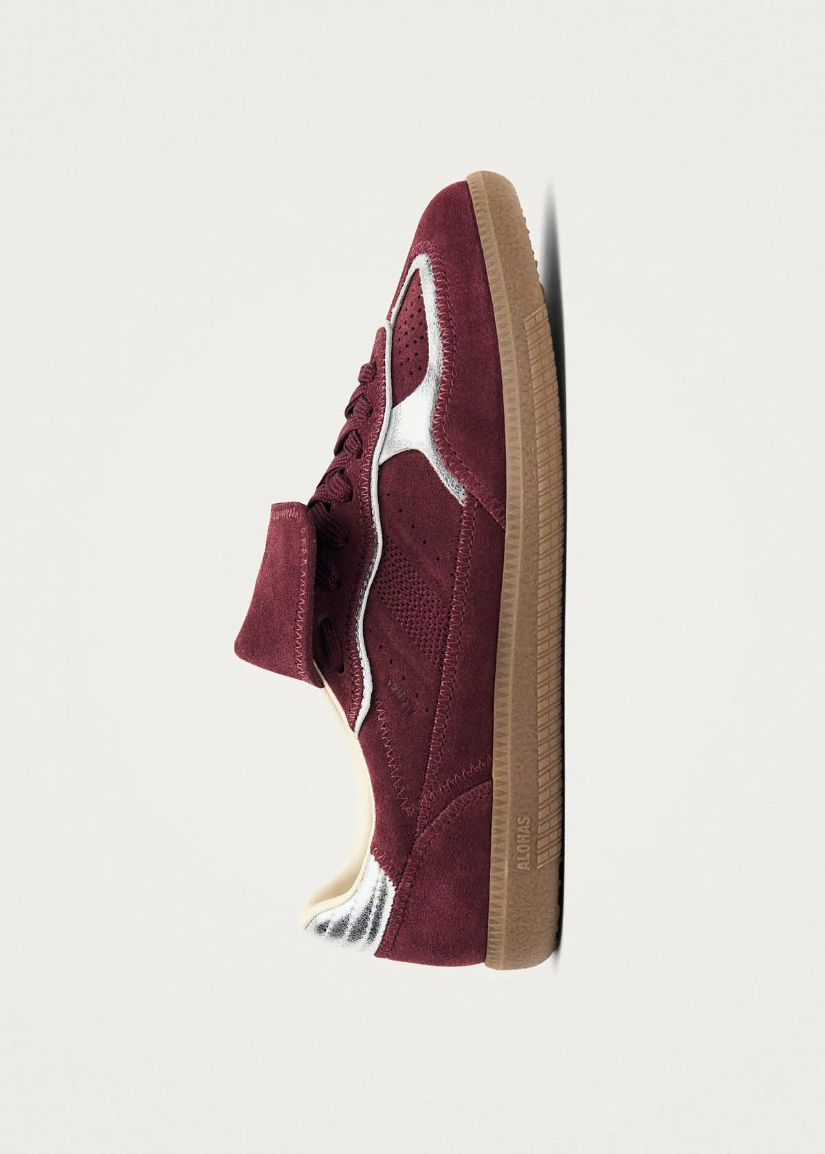 Tb.490 Club Rife Shimmer Burgundy Leather Sneakers sold by Alohas product image thumbnail 4
