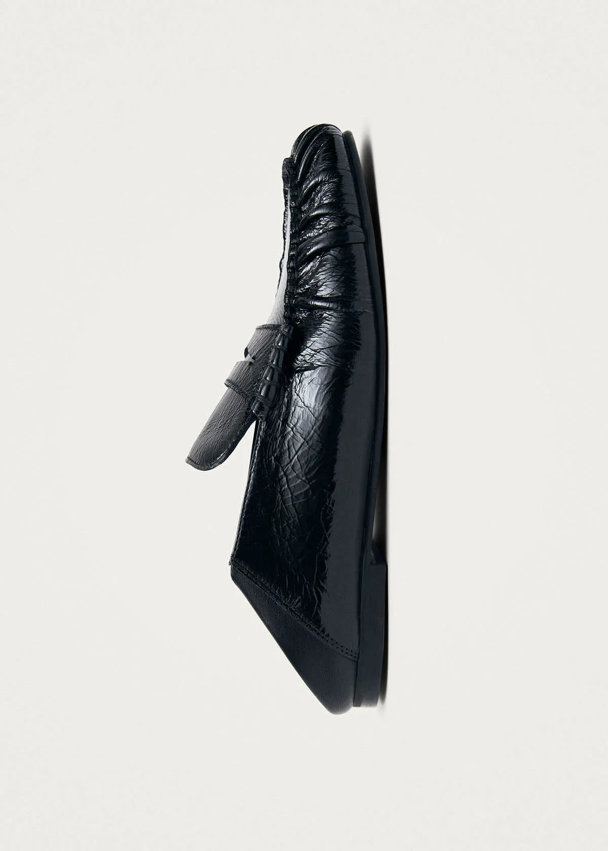 Aven Mule Patent Black Leather Loafers sold by Alohas product image thumbnail 4