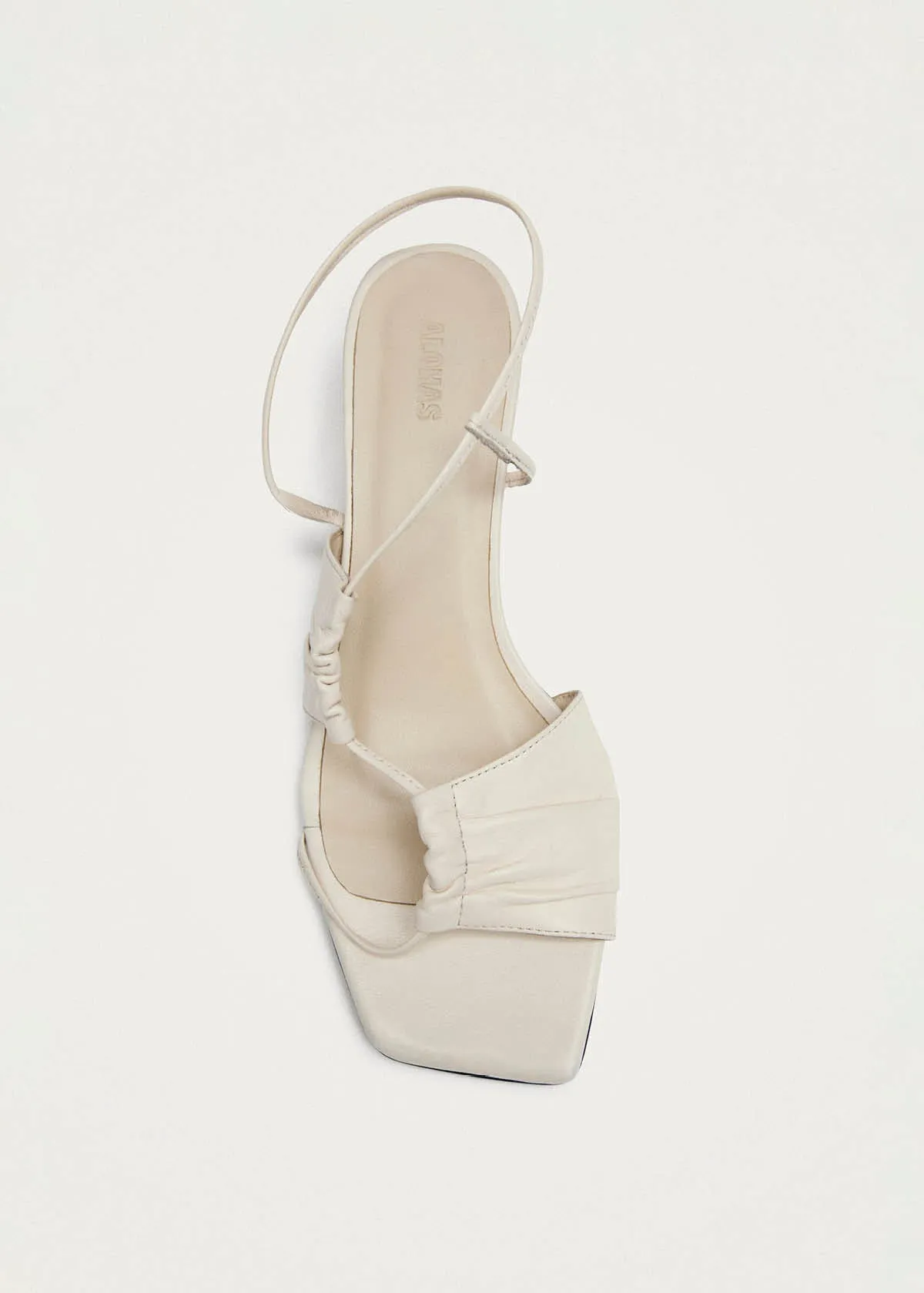 Juniper Cream Leather Sandals sold by Alohas product image thumbnail 5