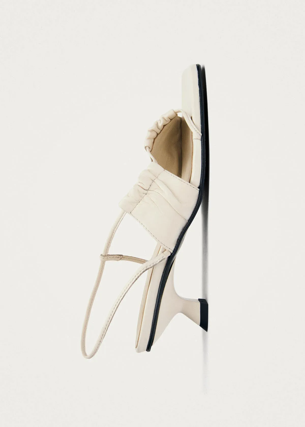 Juniper Cream Leather Sandals sold by Alohas product image thumbnail 4
