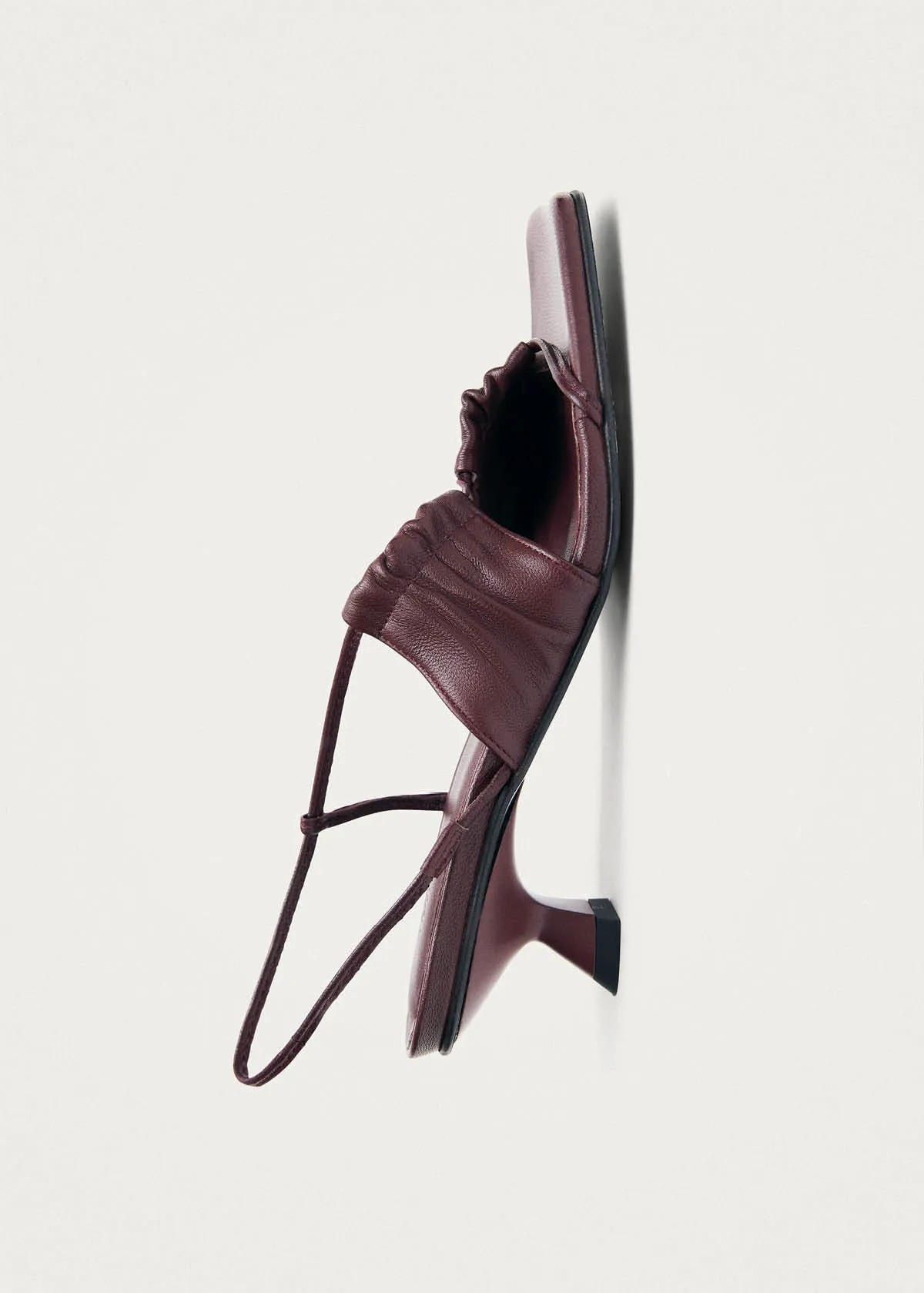 Juniper Burgundy Leather Sandals sold by Alohas product image thumbnail 4