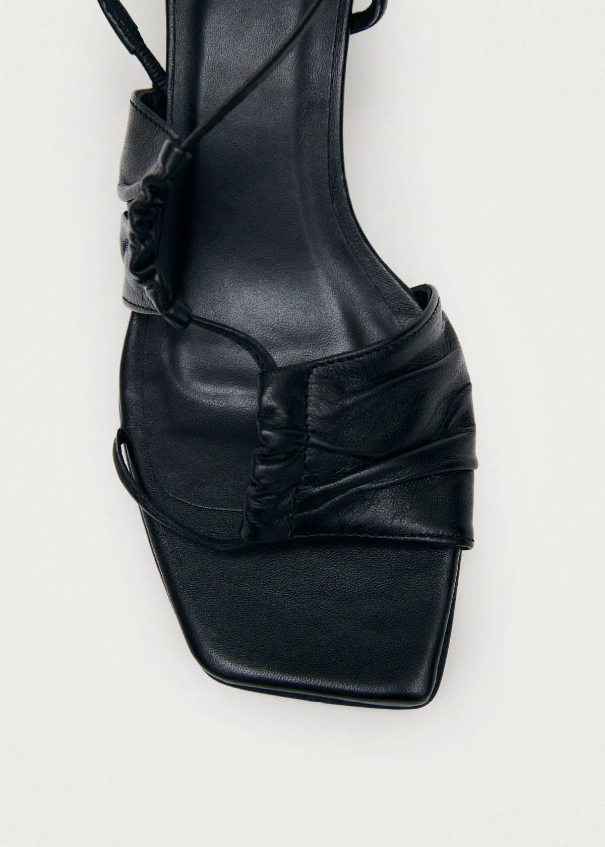 Juniper Black Leather Sandals sold by Alohas product image thumbnail 2