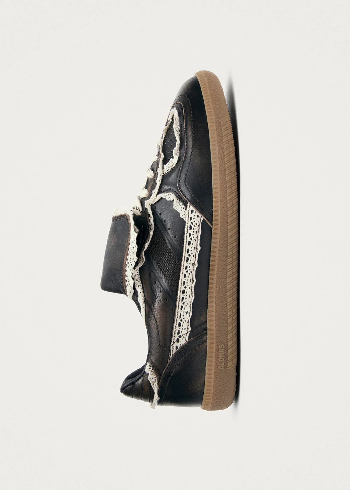 Tb.490 Club Crochet Vintage Effect Brown Leather Sneakers sold by Alohas product image thumbnail 4