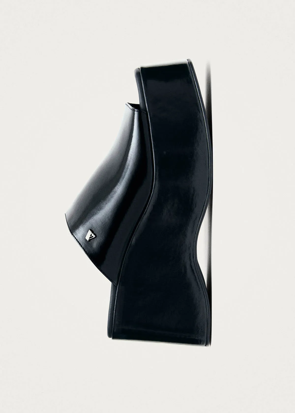 Vale Patent Black Leather Sandals sold by Alohas product image thumbnail 4