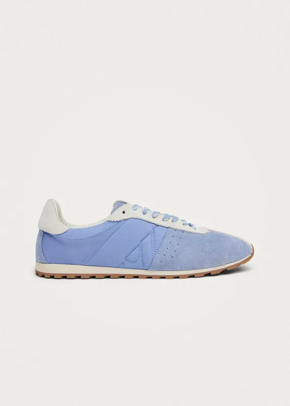 Tb.1897 Pale Blue Leather Sneakers made by Alohas