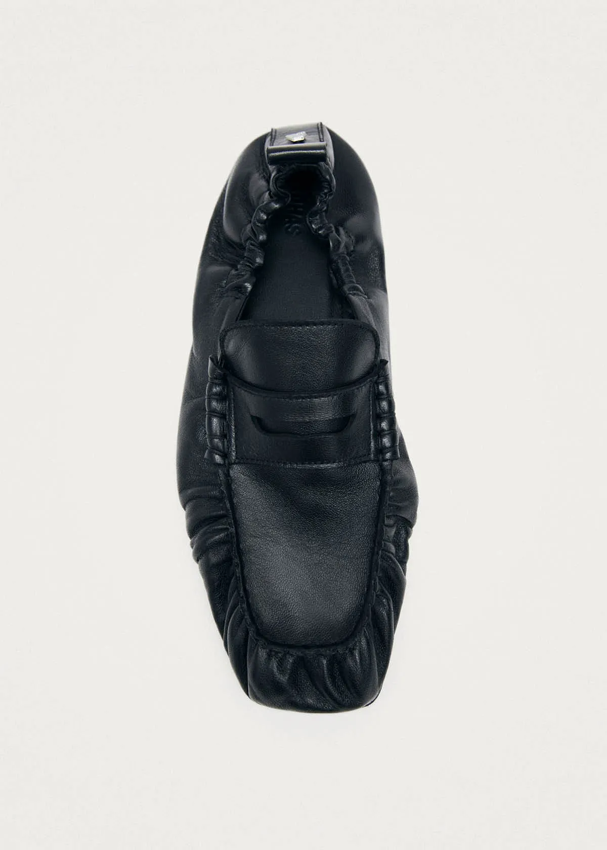 Sage Black Leather Loafers sold by Alohas product image thumbnail 5