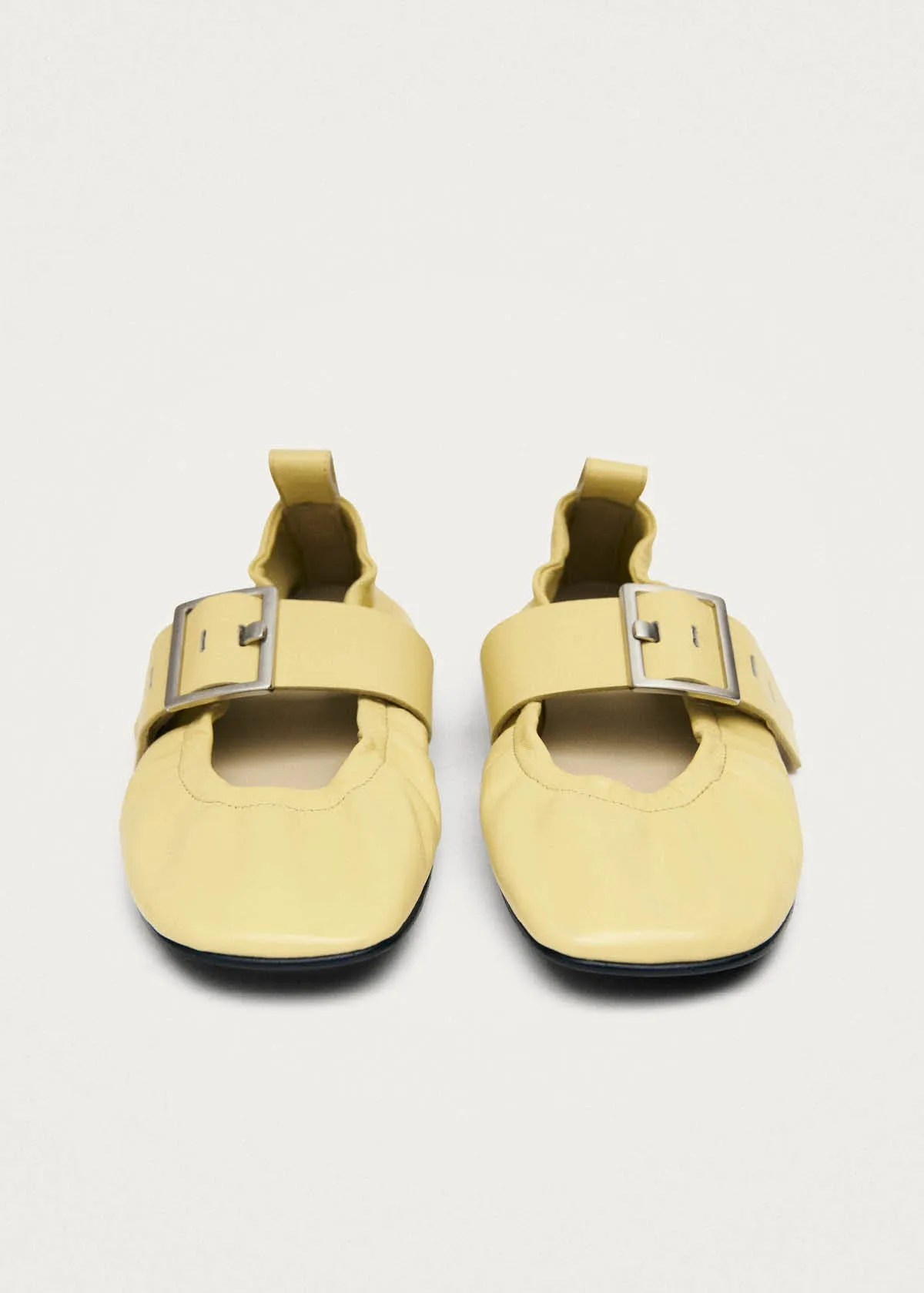 Sarea Vanilla Leather Ballet Flats sold by Alohas product image thumbnail 5