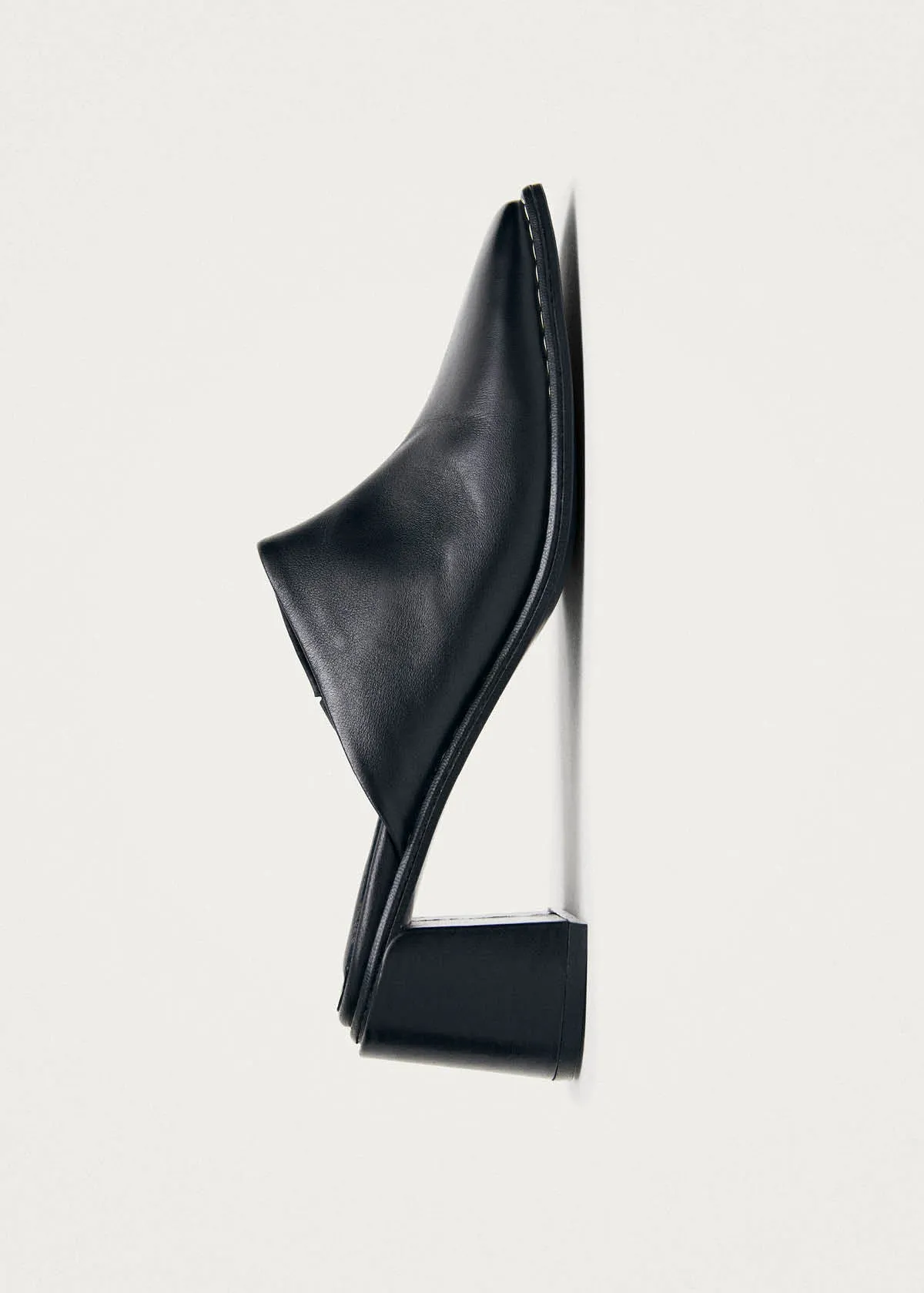 Lex Black Leather Mules sold by Alohas product image thumbnail 4