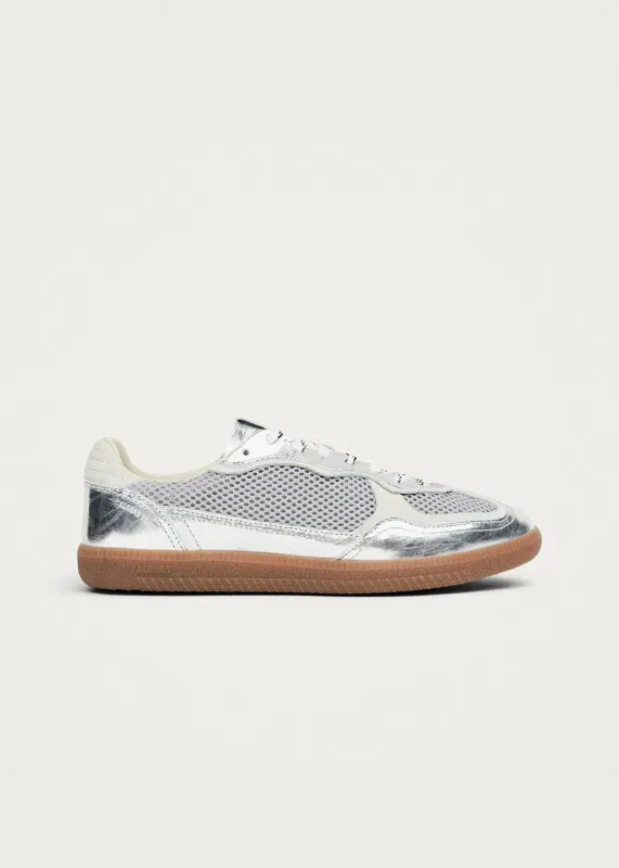 Tb.490 Mesh Silver Sneakers made by Alohas