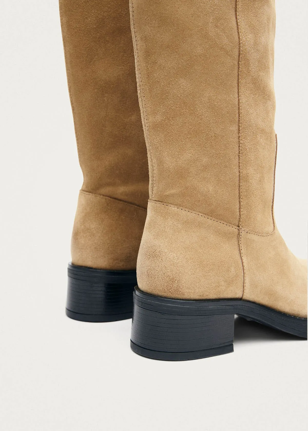 Sajan Suede Sand Leather Boots sold by Alohas product image thumbnail 4