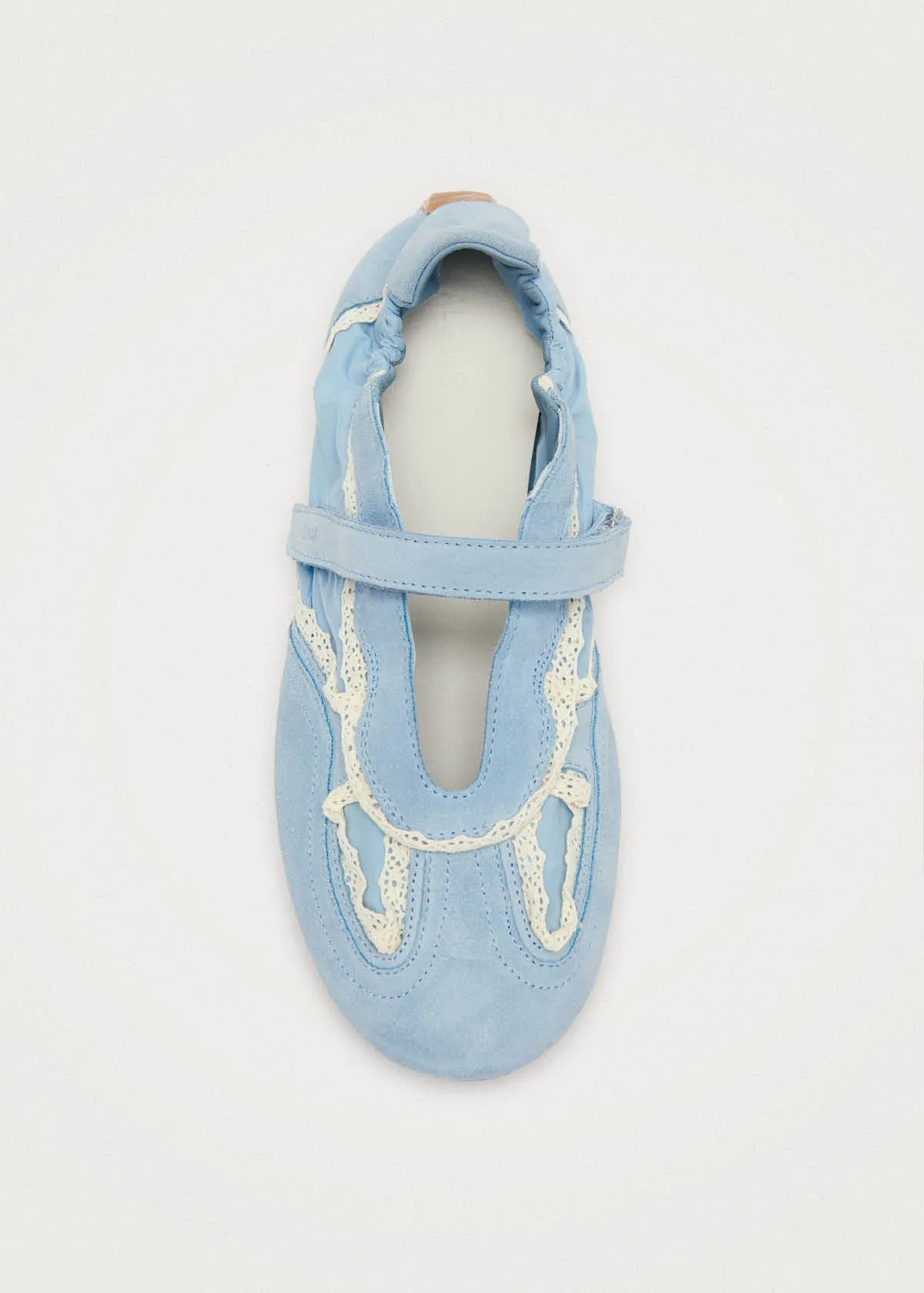 Tb.027 Meryl Crochet Sky Blue Leather Sneakers sold by Alohas product image thumbnail 5