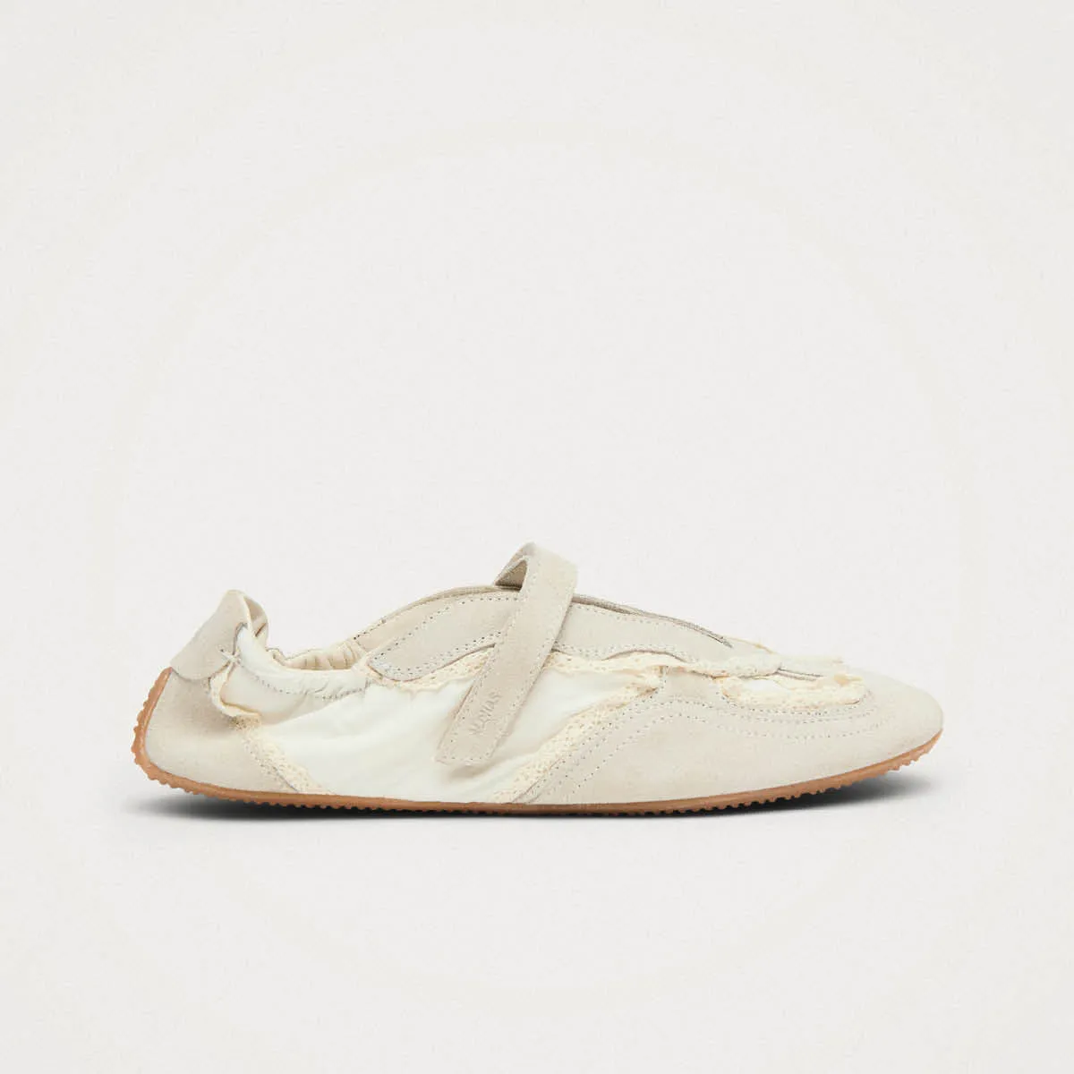 Tb.027 Meryl Crochet Cream Leather Sneakers sold by Alohas product image thumbnail 3