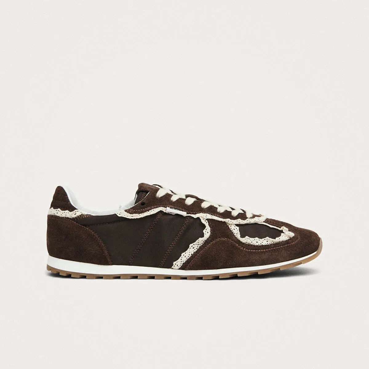 Tb.1985 Clemont Crochet Brown Sneakers sold by Alohas product image thumbnail 3
