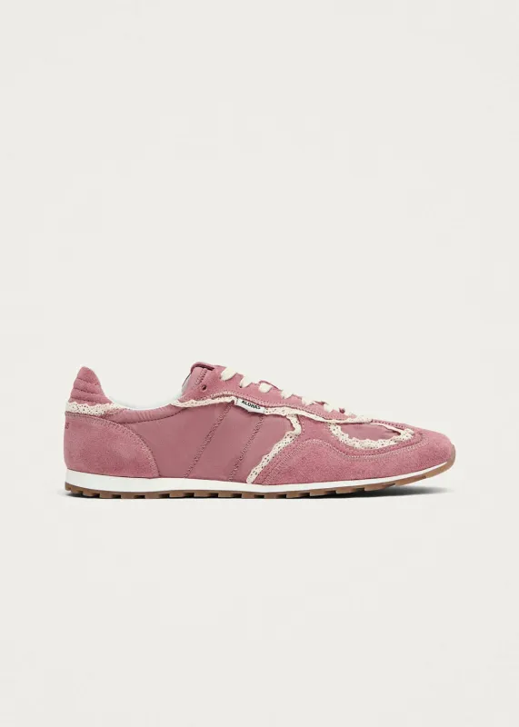 Tb.1985 Clemont Crochet Pink Sneakers made by Alohas