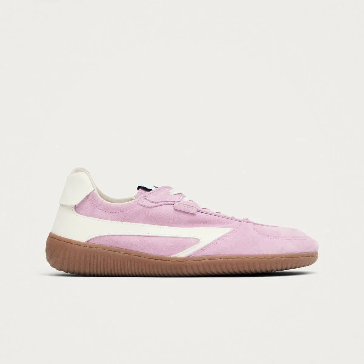Tb.83 Barefoot Suede Pink Leather Sneakers sold by Alohas product image thumbnail 3