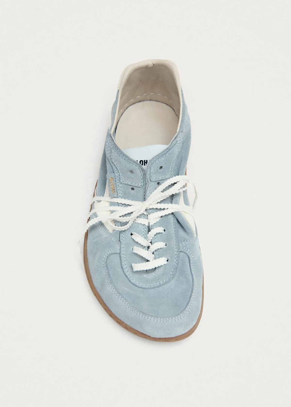 Tb.83 Barefoot Suede Dusty Blue Leather Sneakers sold by Alohas product image thumbnail 5