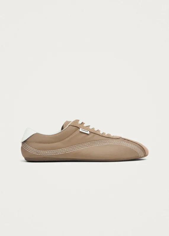 Tb.267 Welle Nylon Sand Leather Sneakers made by Alohas