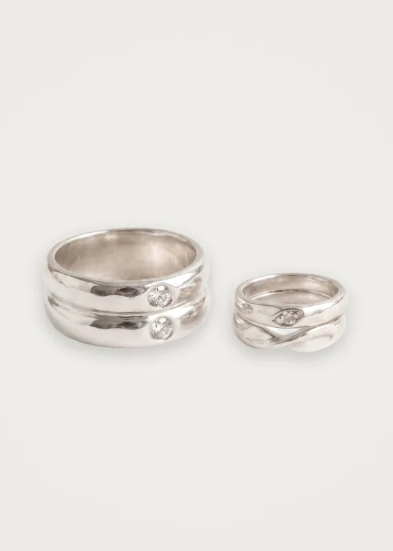 Ring My Toes Kit Silver Shadow made by Alohas