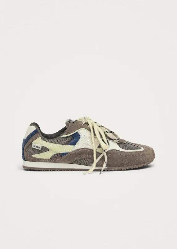 Tb.33 Taupe Leather Sneakers made by Alohas