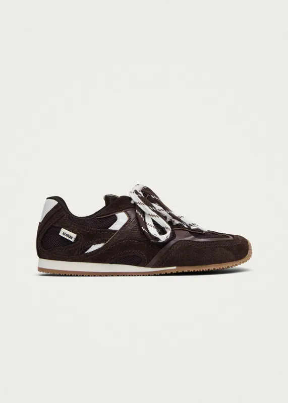 Tb.33 Dark Brown Leather Sneakers made by Alohas