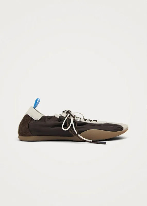 Tb.61 Aera Dark Brown Sneakers made by Alohas