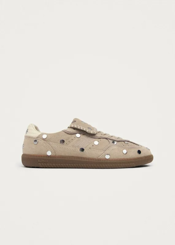 Tb.490 Club All Studs Beige Sneakers made by Alohas