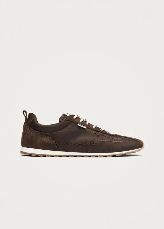 Tb.405 Robbie Sheen Dark Brown Sneakers made by Alohas