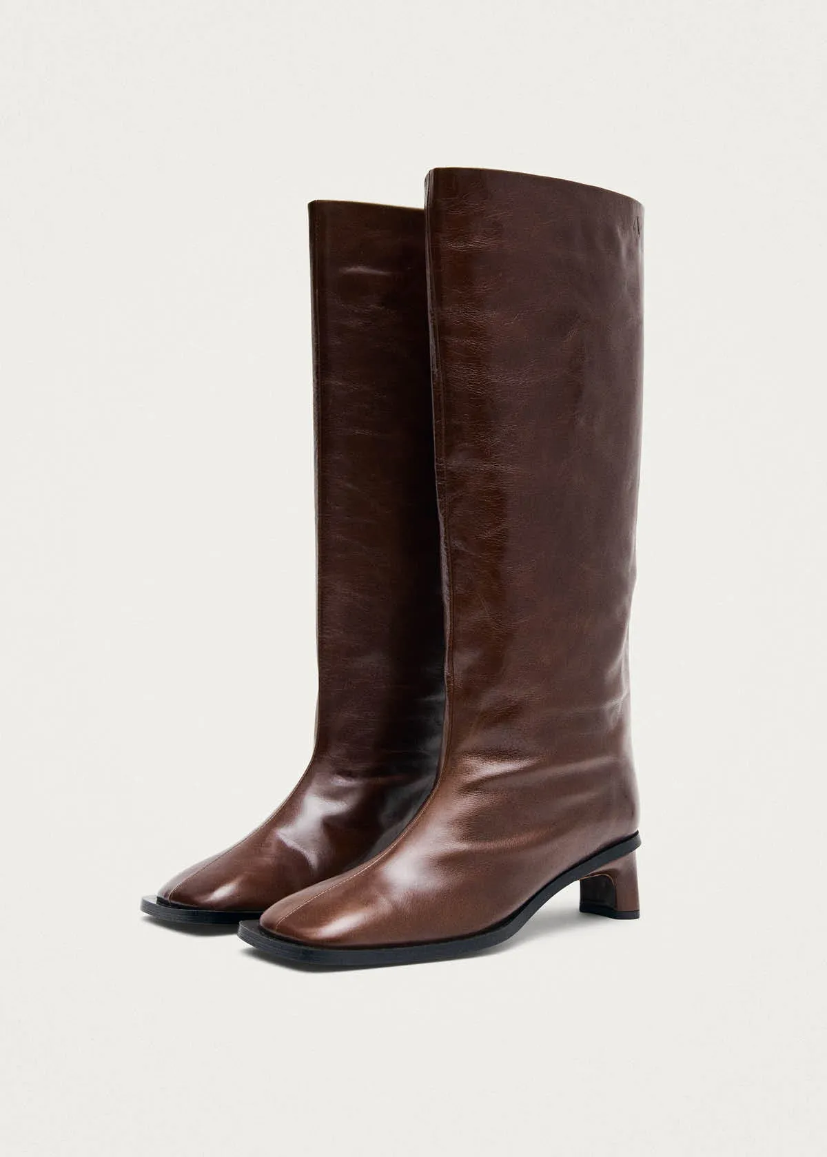 Elias Rift Dark Chocolate Leather Boots sold by Alohas product image thumbnail 4