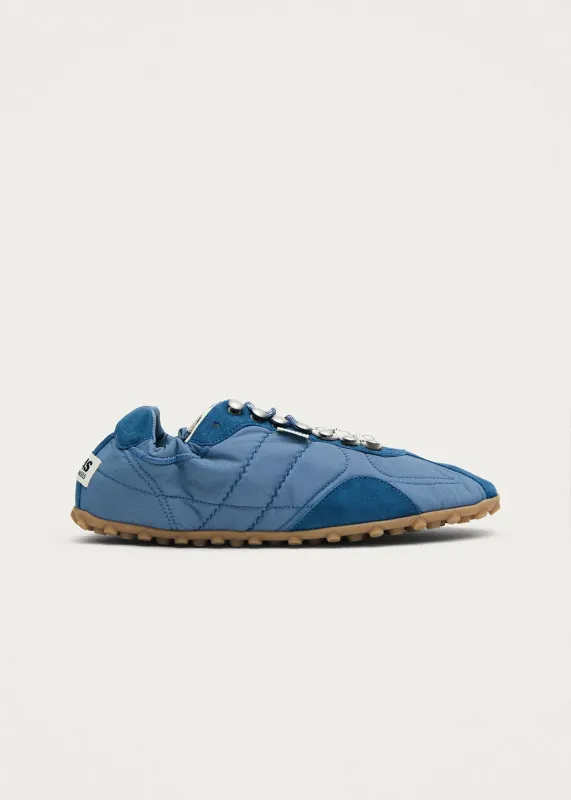 Tb.205 Bara Nylon Dusty Blue Sneakers made by Alohas