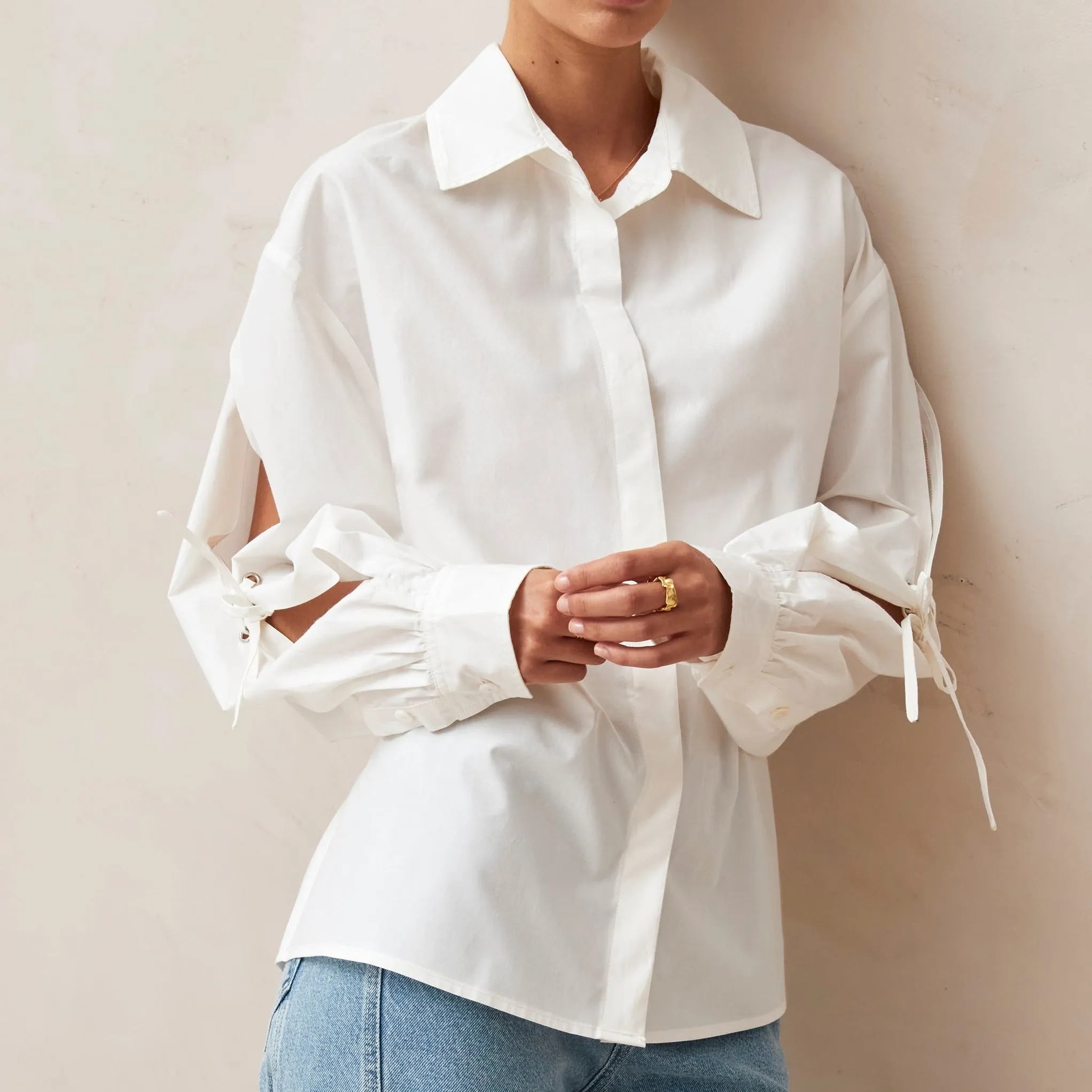 Sugar White Shirt sold by Alohas product image thumbnail 2