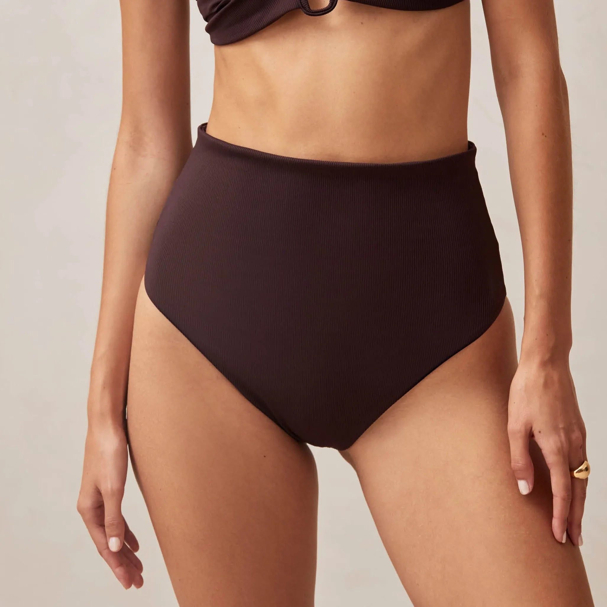Costa Brown Bikini Bottom sold by Alohas product image thumbnail 3